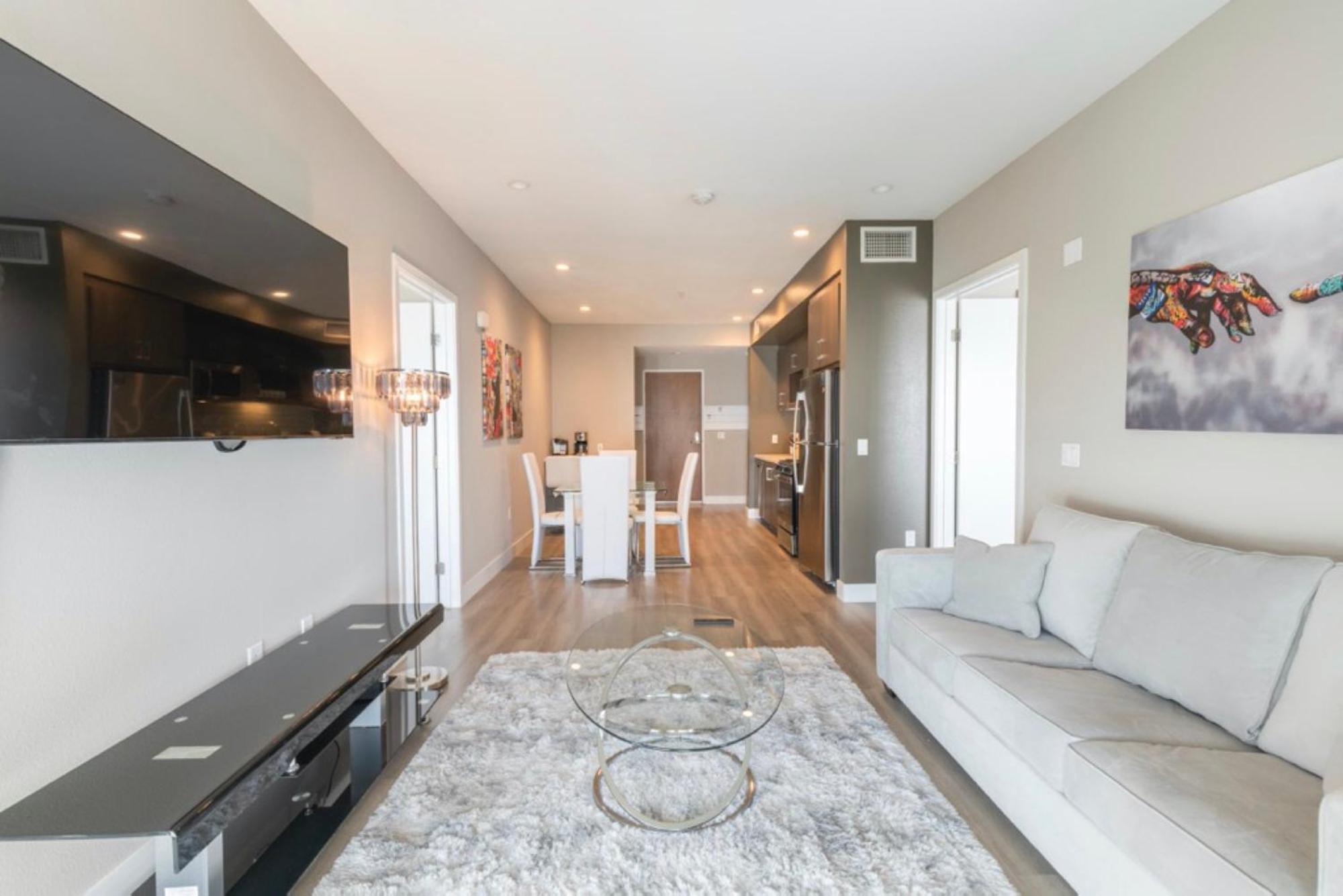 New 2 Bedroom Modern Luxury Views Weho Sm Appartement Los Angeles
